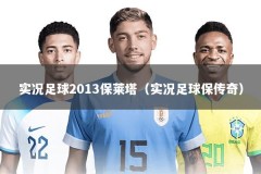 实况足球2013保莱塔（实况足球保传奇）
